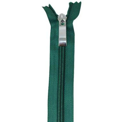 Purse Zipper - Green - 12