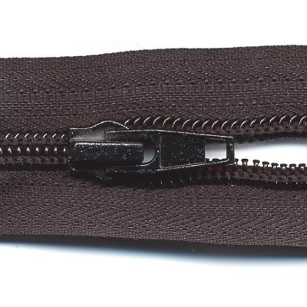 Heavy Weight Aluminum 1-Way Separating Zipper 20in Black : Coats & Clark