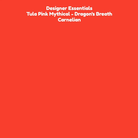 Designer Essentials - Tula Pink Mythical Dragons Breath Carnelian Fabric