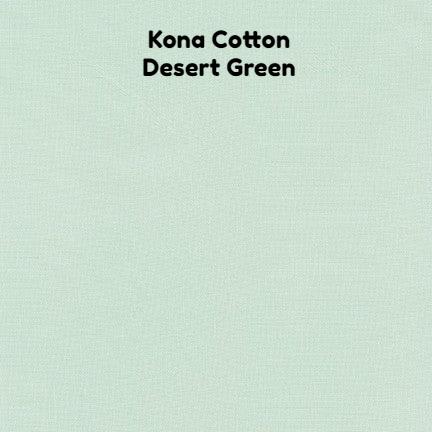 Kona Cotton - Desert Green Fabric