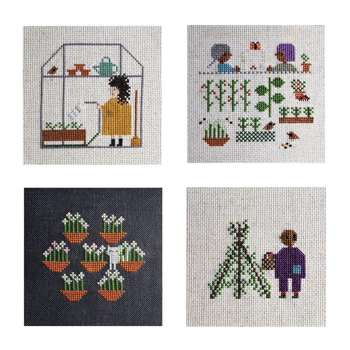 In the Garden Cross Stitch Pattern Book – Craft de Ville
