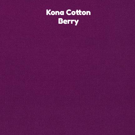 Kona Cotton - Berry - Kona Cotton - Craft de Ville