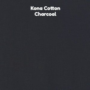 Kona Cotton - Charcoal - Kona Cotton - Craft de Ville