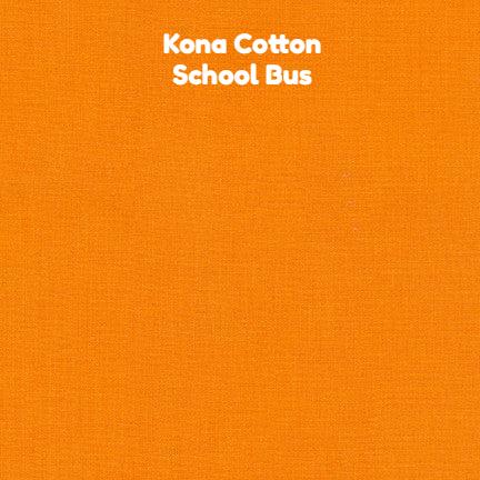 Kona Cotton - School Bus - Kona Cotton - Craft de Ville