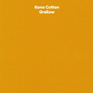 Kona Cotton - Grellow Fabric