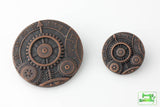 Mechanism Button - Antique Copper - 1 5/8" (41mm) - Craft De Ville - Craft de Ville