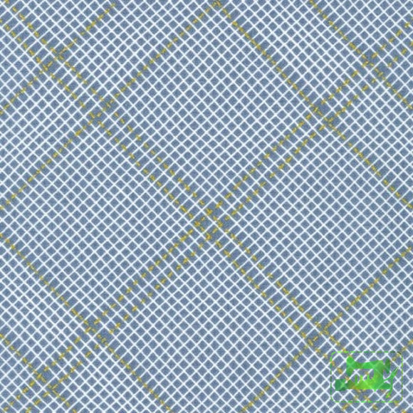 Carolyn Friedlander - Collection Cf Grid Group 19932 Shitake Metallic Fabric