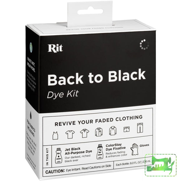 Rit Back To Black Dye Kit Craft Dyes