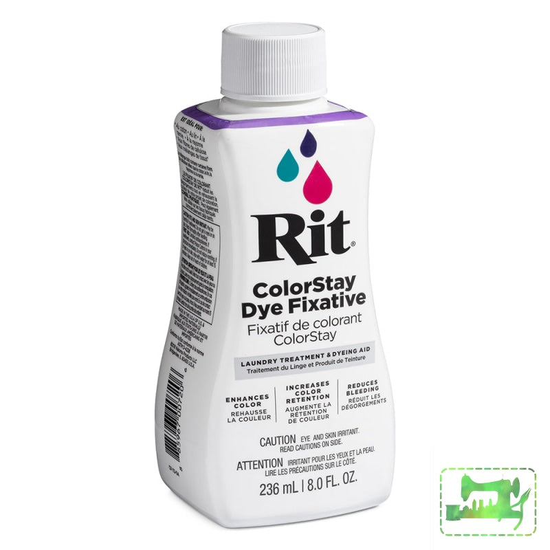RIT Colorstay Liquid Dye Fixative (236 mL/8oz) – Neverens Sewing Supply