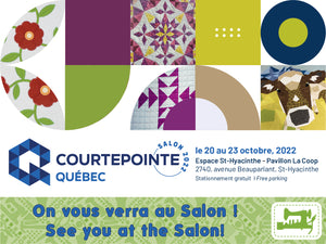 Courtepointe Quebec Salon 2022