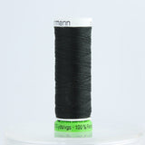 Gutermann Sew-All Rpet Thread - 100 Meters Black 000 Polyester