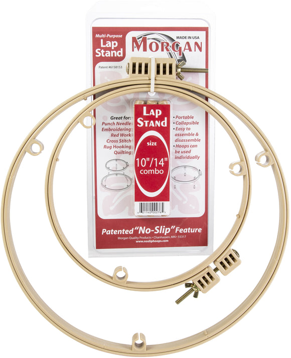 Morgan Lap Stand Combo - 10 & 14 Hoop Frames Hoops Stretchers