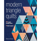 Modern Triangle Quilts Quilting Book