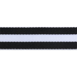 Tula Pink Webbing - 1.5 Wide Black & White Nylon