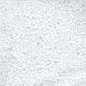 Seedbeads 11/0 - Opaque White 25G Glass Beads