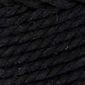 Katia Recycled Macrame Cord - 100 Meters Black