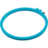 Embroidery Hoop - Plastic 6 Turquoise Frames Hoops & Stretchers