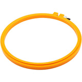 Embroidery Hoop - Plastic 6 Orange Frames Hoops & Stretchers