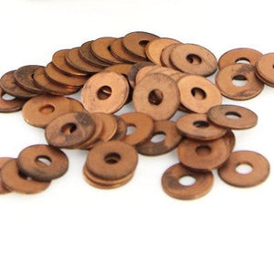 Copper Washers - pack of 50 - Craft De Ville - Craft de Ville