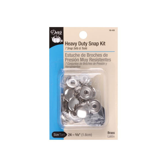 Heavy Duty Snap Kit - Dritz - Craft de Ville