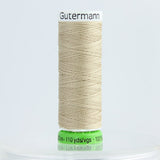 Gutermann Sew-All Rpet Thread - 100 Meters Ecru 186 Polyester