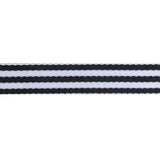 Tula Pink Webbing - 1 Wide Black & White Nylon