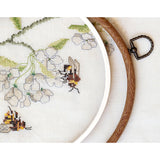 Decorative Plastic Woodgrain Embroidery Hoop - 8