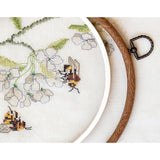 Decorative Plastic Woodgrain Embroidery Hoop - 6 Frames Hoops & Stretchers