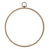 Decorative Plastic Woodgrain Embroidery Hoop - 8