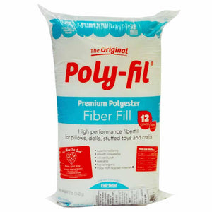 Poly-Fil Premium Polyester Fiberfill - 12Oz Batting