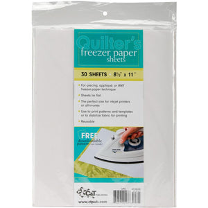 Quilters Freezer Paper - 30 Sheets Art & Craft