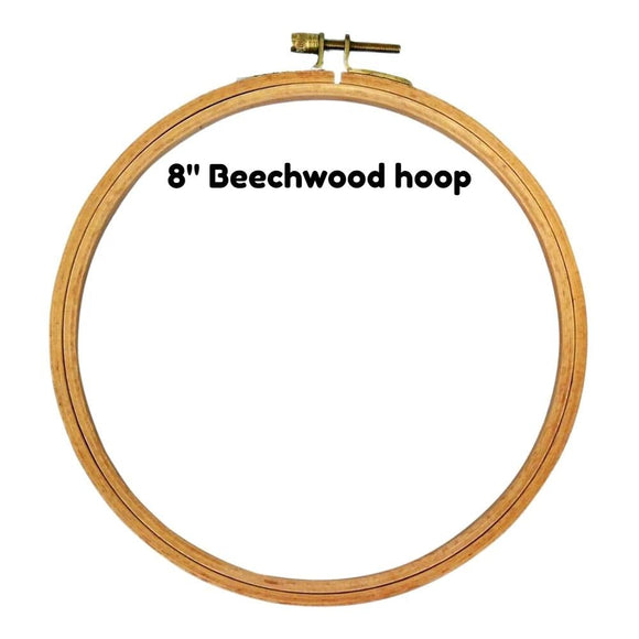 Beechwood Embroidery Hoop - 8 Frames Hoops & Stretchers