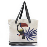 Canvas Panel - Toucan Tote Bag Fabric