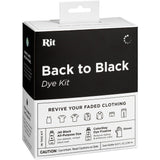 Rit Back To Black Dye Kit Craft Dyes