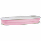 Extra Wide Double Folded Bias - Light Pink 16Mm 25 Meters Tape