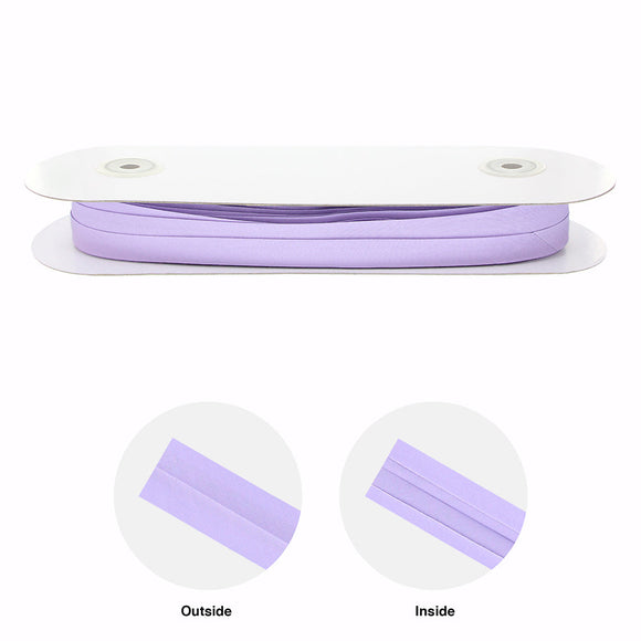 Extra Wide Double Folded Bias - Lavender 16Mm 25 Meters Tape