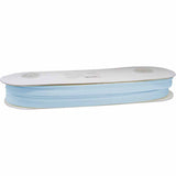 Extra Wide Double Folded Bias - Light Blue 16Mm 25 Meters Tape