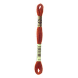Dmc Cotton Embroidery Floss (806-989) 919 - Red Copper