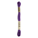 Dmc Cotton Embroidery Floss (3813-3895) 3887 - Ultra Very Dark Lavender Thread