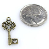 Key Charm - Baroque - Craft De Ville - Craft de Ville