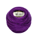 Dmc Pearl Cotton Thread #8 550 - Very Dark Violet & Floss
