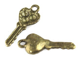 Key Charm - Tiny Key - Craft De Ville - Craft de Ville
