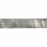 Decorative Ribbon - Silver 25Mm Ribbons & Trim