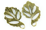 Decorative Leaf Charm - Craft De Ville - Craft de Ville