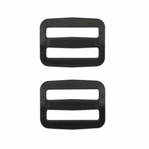 Strap Adjuster - 1" (25mm) - Black Plastic - Unique - Craft de Ville