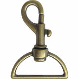 Swivel Hook - Antique Gold - 1.5"