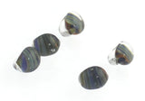 Lamp Bead Teardrop Mini - 7mm Late Night Sea - pack of 5 - Unicorne Beads - Craft de Ville