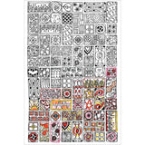 Zenbroidery Stamped Embroidery Kit - Cubist