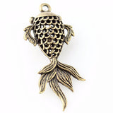 Fish Dangle Pendant - Antique Bronze - Craft De Ville - Craft de Ville