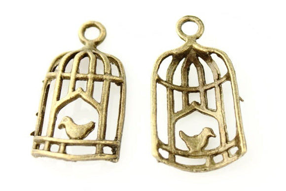 Birdcage Pendant - Antique Bronze - Craft De Ville - Craft de Ville